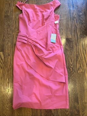 Eliza J NWT 12  Off-Shoulder Sheath Dress